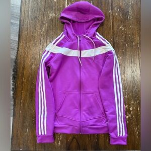 adidas Bright Purple Hoodie